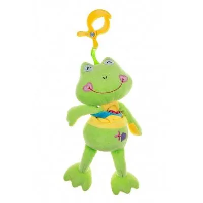 Akuku piekaramā plīša rotaļlieta ar izvelkamu auklu VARDĒ, A0391