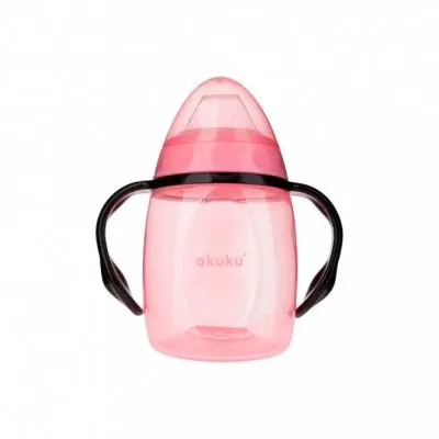 Akuku neizlīstama krūze, 280 ml ar diviem rokturiem, A0429-PINK