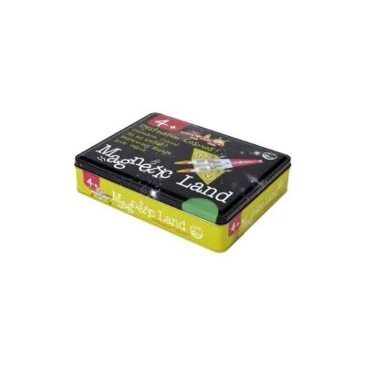 Magnetic Land magnetukų mozaikos rinkinys „Kosmosas“ 4+