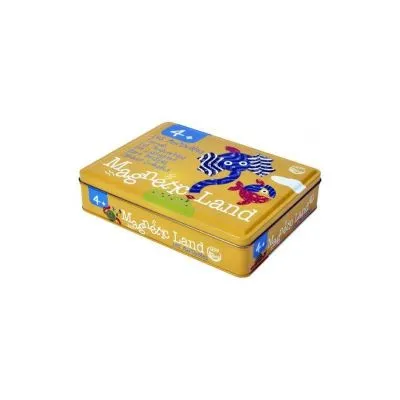 Magnetic Land magnētu mozaīkas komplekts "Dzīvnieki" 4+