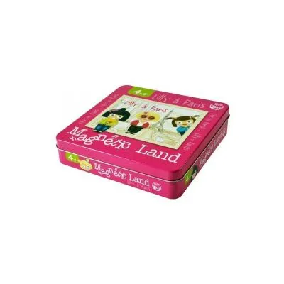 Magnetic Land magnētu komplekts „Lilija Parīzē“ 4+