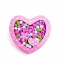 Mini pērlīšu komplekts "Rozā sirsniņa"