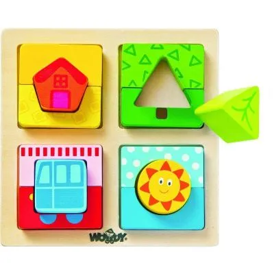 Medinės sumaunamos figūrėlės