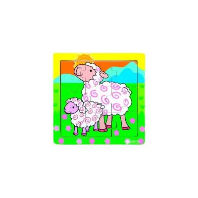 Koka puzle "Aitiņas"