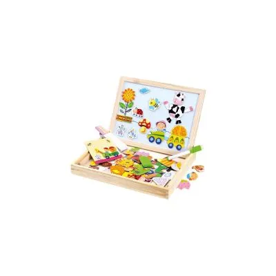 Bino magnētiskā puzle "Saimniecība"