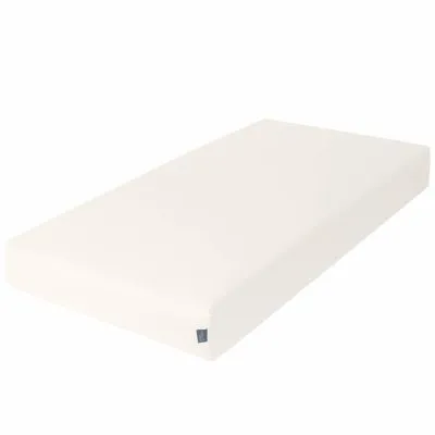 CebaBaby paklodė su guma Jersey, kreminė 120x60 cm