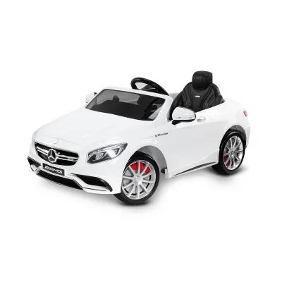 Elektromobilis Toyz Mercedes AMG S63, Balts