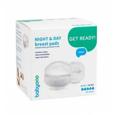 Babyono vienreizlietojamie ieliktņi krūšturim Night & Day, 297