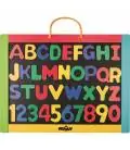 Magnetinė dvipusė lenta su abėcėlės raidelėmis