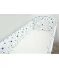 Ankras 360 cm. apsaugėlės lovytei "Stars", mėlyna