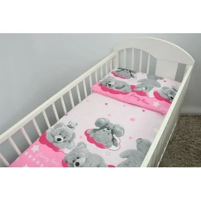 135/100 cm. Ankras 2 dalių patalynės užvalkalų komplektas