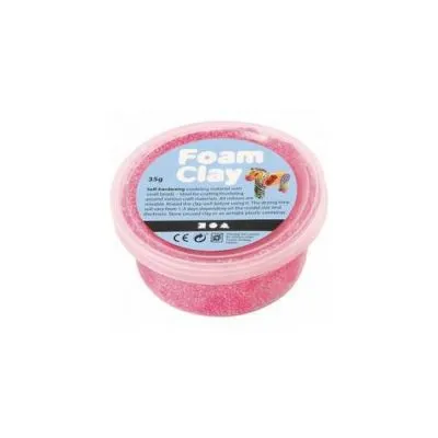 Burbulinis modelīns - rozā krāsa 35 gr