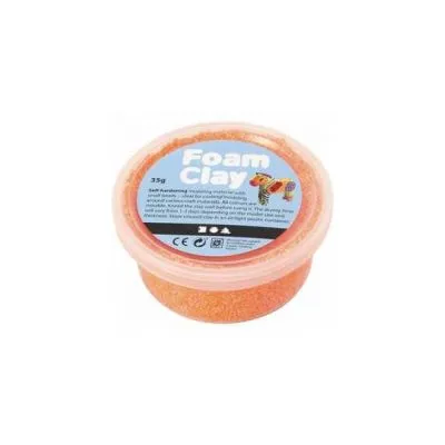 Burbulinis modelinas - oranžinė spalva 35 gr