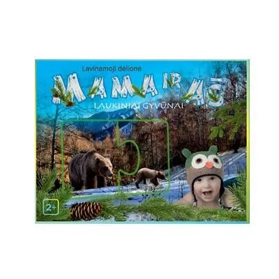 Lavināmā puzle "Mamma un es. 