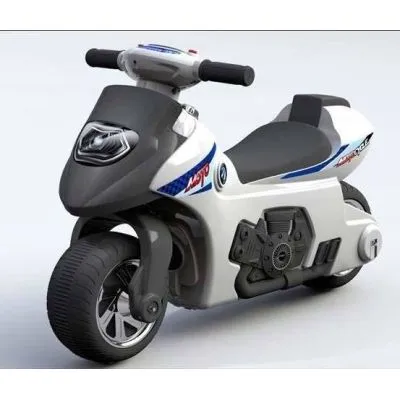 Atbalstīts motocikls, HZ-617, balts