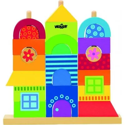 Koka klucīšu māja, 2+