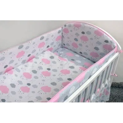 135/100 cm. Ankras 2 daļu gultas veļas komplekts "DEBESĪŠI"