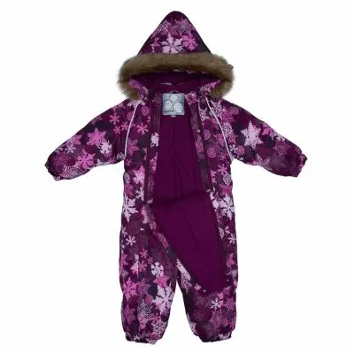 Huppa kombinezons KEIRA, Burgundijas raksts, 62 cm.