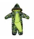 Huppa kombinezons KEIRA, Lime Pattern, 62 cm.