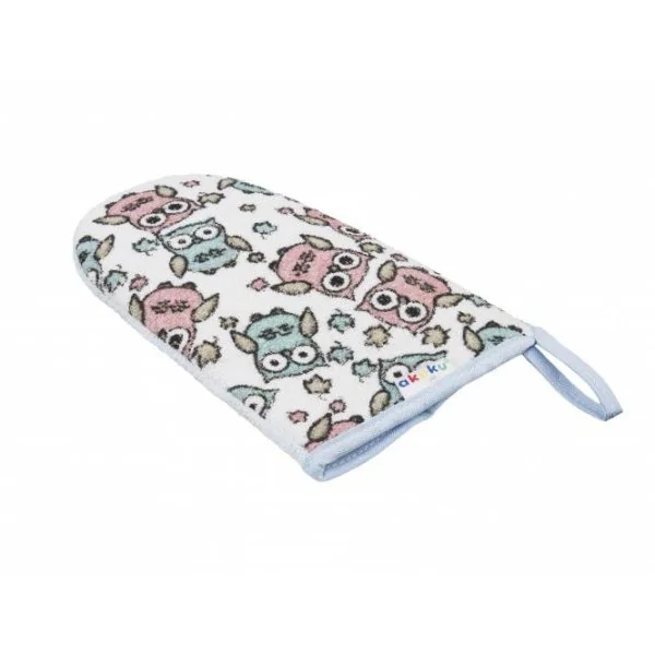 Akuku maudymosi pirštinė/kempinė, įvairių spalvų, A1144