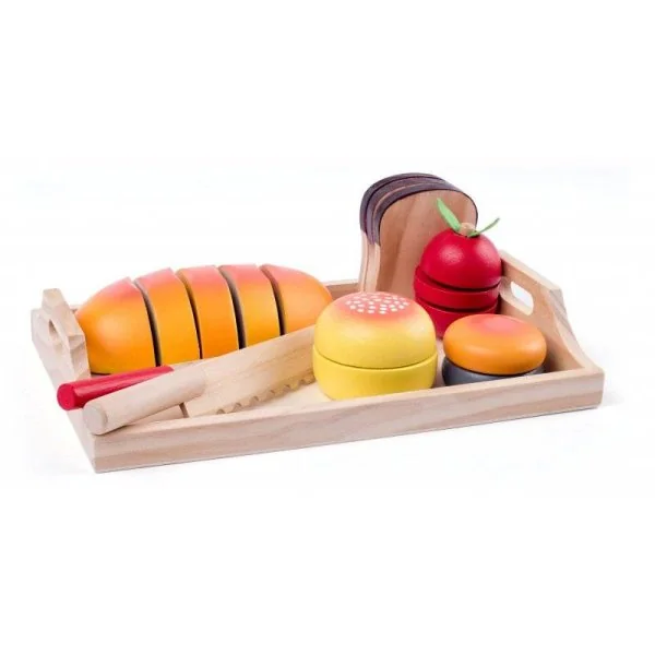 Koka brokastu paplātes komplekts, 91904