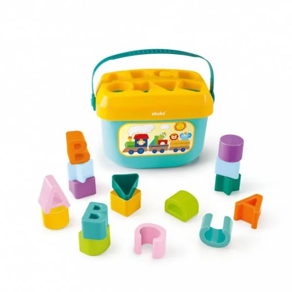 Akuku izglītojošie klucīši, 16 gab., A0459