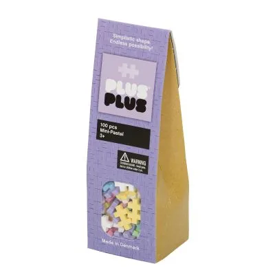 Plus Plus konstruktors, Mini pasteļi 100