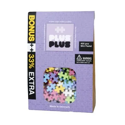 Plus Plus konstruktors, Mini pasteļi 300+100 DĀVANA