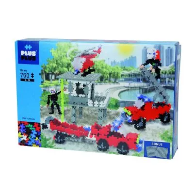 Plus Plus konstruktorius, Ugniagesių gelbėjimo stotis, Mini