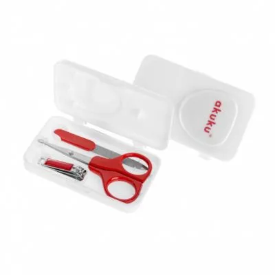 Akuku zīdaiņu nagu kopšanas komplekts, A0042_RED