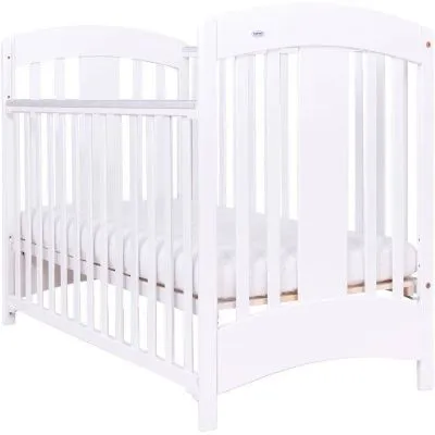 Drewex gultiņa Natalia ar nolaižamu sānu, balta