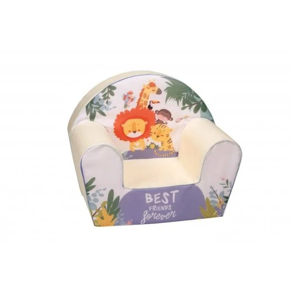 Mīksts bērnu krēsls - "Labākie meža draugi"