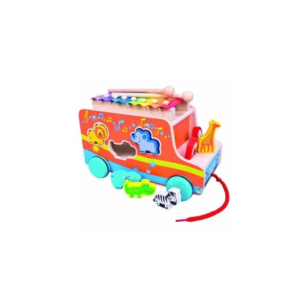 Daudzfunkcionāla rotaļlieta ar metalofonu