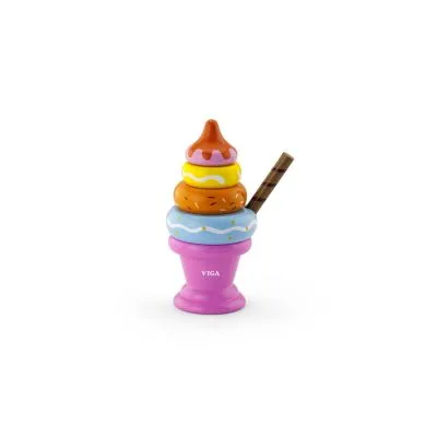 Medinių kaladėlių ledų kokteilis Viga, rožinis, 51321