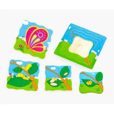 Viga Puzle "Augošais tauriņš", 59517Vg