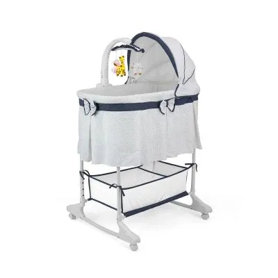 Milly Mally Šūpulis Sweet Melody 4in1, Vienkārši Pelēks