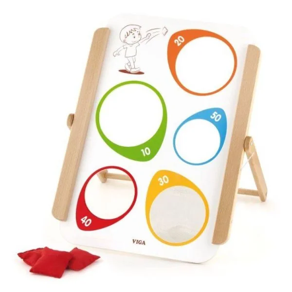 Viga medinis žaidimas su maišeliais, 50667