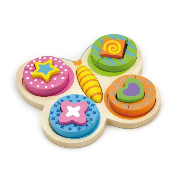 Viga puzle "Tauriņš", 59924