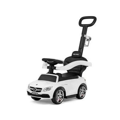 Milly Mally stumjama mašīnīte MERCEDES-AMG C63 Coupe, Balta