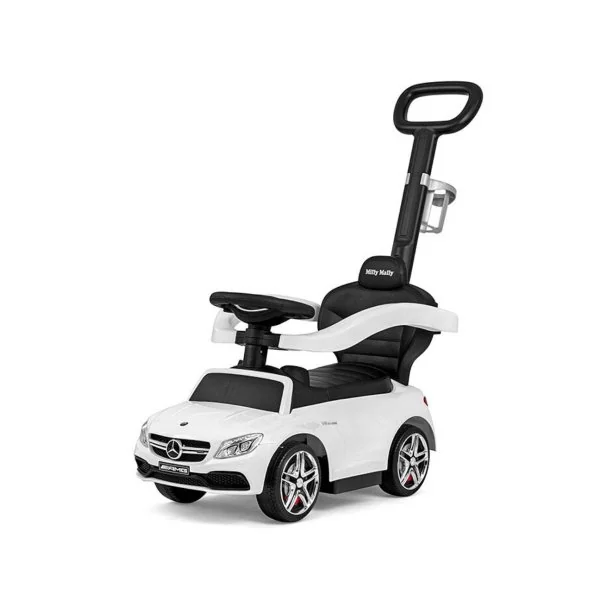 Milly Mally stumjama mašīnīte MERCEDES-AMG C63 Coupe, Balta