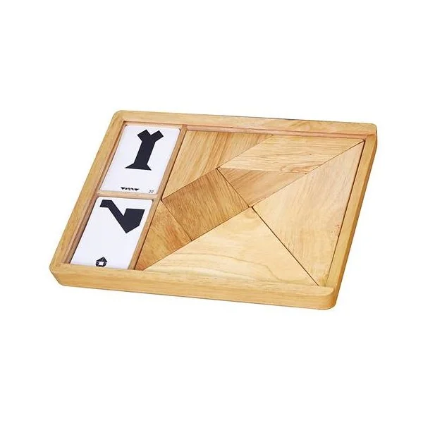 Viga koka puzle Tangram, 56301