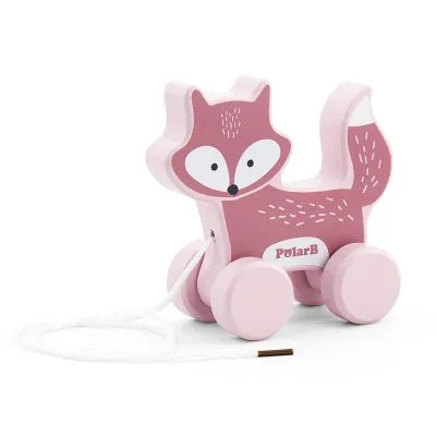 Koka vilkšanas rotaļlieta "PolarB", Lapsiņa