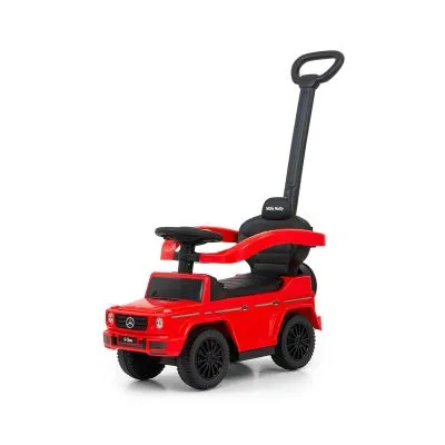 Paspiežama mašīnīte ar stumšanas rokturi MERCEDES G350d Red