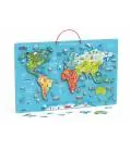 Viga 2in1 Izglītojoša magnētiskā pasaules karte, 44508