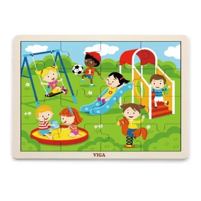 Viga 16 daļu puzle "Spēļu laukums", 51454