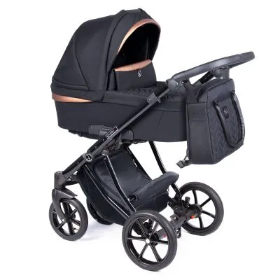 Universāls ratiņi Coletto Dante 2in1, D-14, Melns