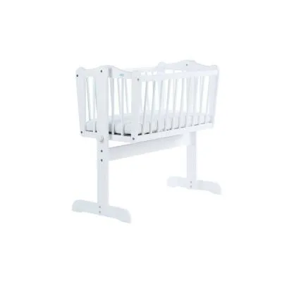 Supamas lopšiukas Drewex Vanessa balta