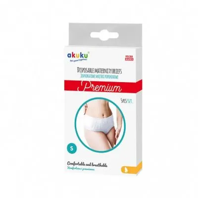 Akuku vienreizlietojamās biksītes pēc dzemdībām, Premium