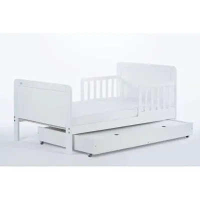 Lovytė Drewex Olek, su stalčiumi, Balta