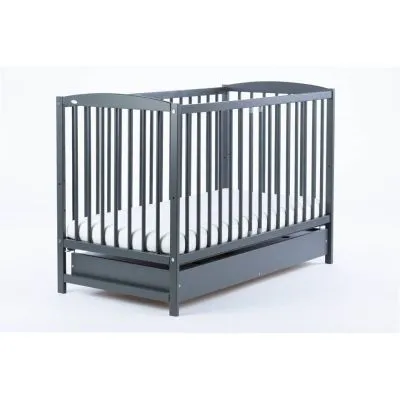 Drewex Lulaya Delux gultiņš ar atvilktni un noņemamu sānu